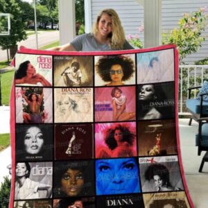 Diana Ross Quilt Blanket 6