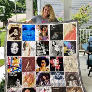 Diana Ross Quilt Blanket 1