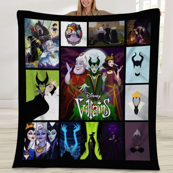 Disney Villains Quilt Blanket 3