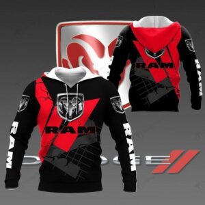 Dodge Ram Hoodie Zip Hoodie 3D Ver 1