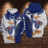 Donald Duck Hoodie Zip Hoodie 3D