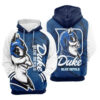 Duke Blue Devils Hoodie Zip Hoodie 3D 1