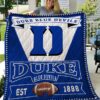 Duke Blue Devils Quilt Blanket 3