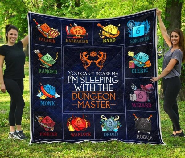 Dungeons And Dragons Quilt Blanket 2