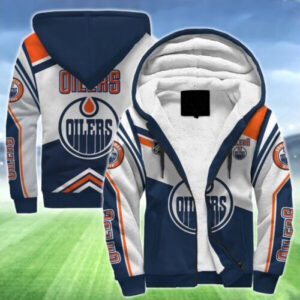 Edmonton Oilers Fleece Zipper Hoodie