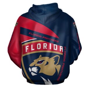 Florida Panthers Hoodie Zip Hoodie 3D