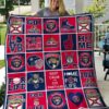 Florida Panthers Quilt Blanket 1