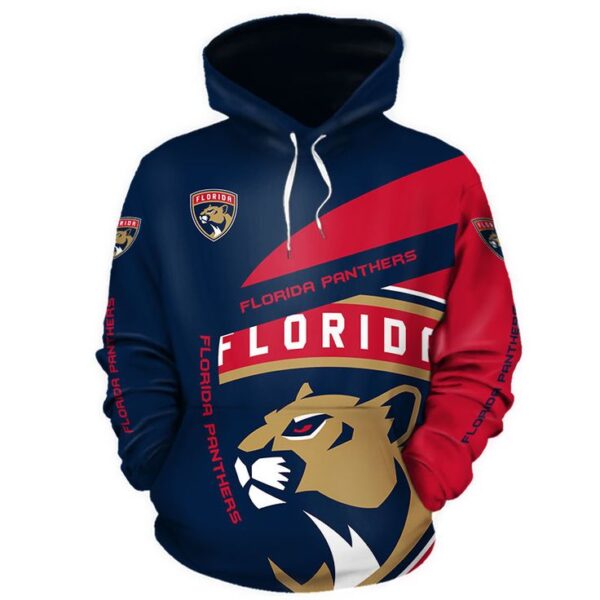 Florida Panthers Hoodie Zip Hoodie 3D