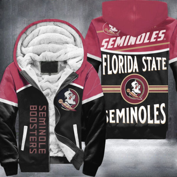 Florida State Seminoles Fleece Zipper Hoodie 2