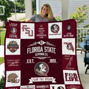 Florida State Seminoles Quilt Blanket 3