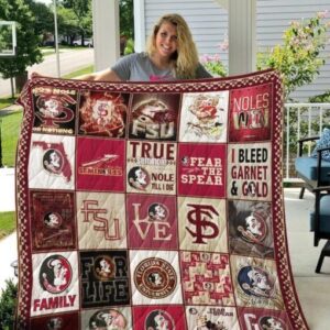Florida State Seminoles Quilt Blanket 2