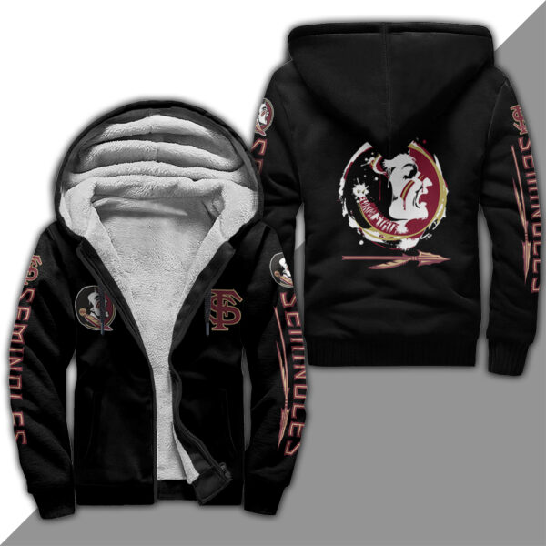 Florida State Seminoles Fleece Zipper Hoodie 1