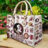 Florida State Seminoles Leather Handbag