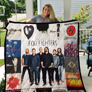 Foo Fighters Quilt Blanket 2