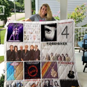 Foreigner Quilt Blanket