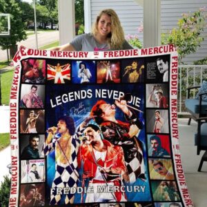 Freddie Mercury Quilt Blanket 1