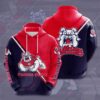 Fresno State Bulldogs Hoodie Zip Hoodie 3D