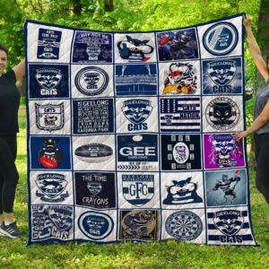 Geelong Cats Quilt Blanket 2