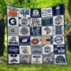 Georgetown Hoyas Quilt Blanket 1