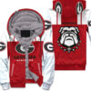 Georgia Bulldogs Fleece Zipper Hoodie 2