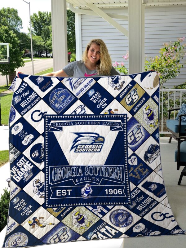 Georgia Southern Eagles Quilt Blanket