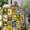 Georgia Tech Yellow Jackets Quilt Blanket 1