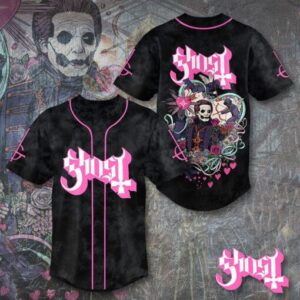 Ghost Band Baseball Jersey