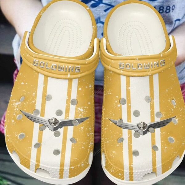 Gold Wing Crocs