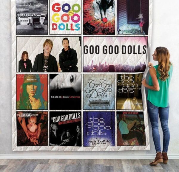 Goo Goo Dolls Quilt Blanket 2