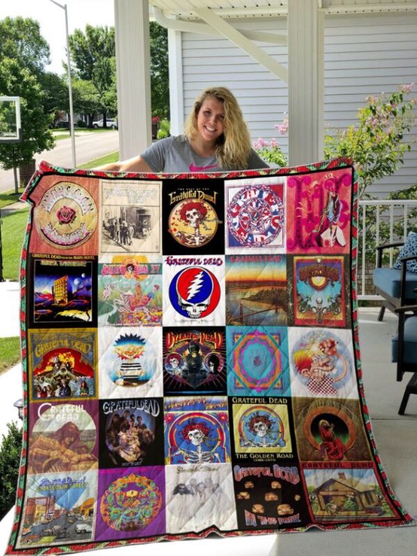 Grateful Dead Quilt Blanket 2