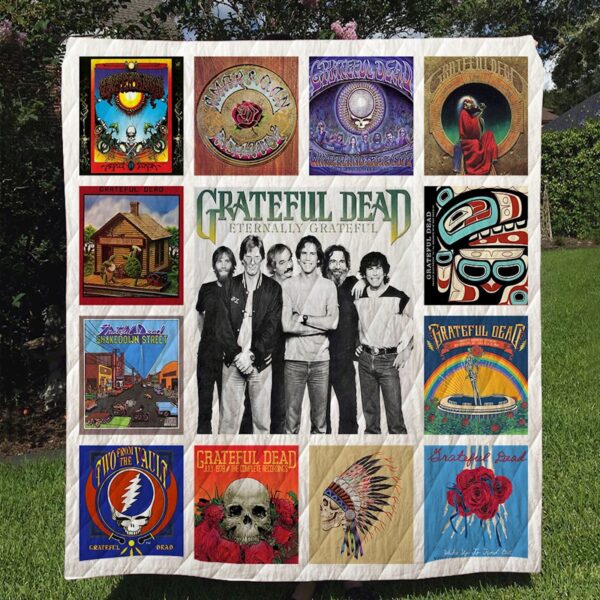 Grateful Dead Quilt Blanket 1