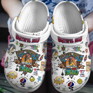 Grateful Dead Crocs 6