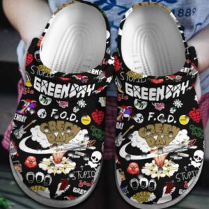 Green Day Crocs 2