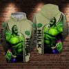 Hulk Hoodie Zip Hoodie 3D 2