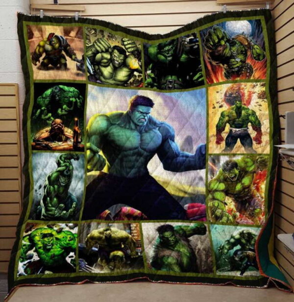 Hulk Quilt Blanket 2