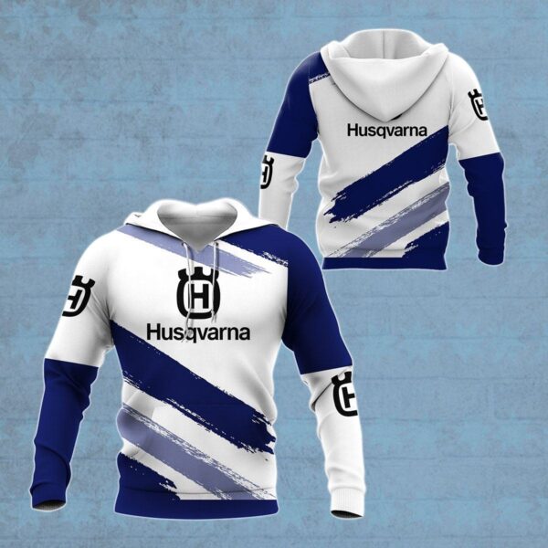 Husqvarna Hoodie Zip Hoodie 3D 4