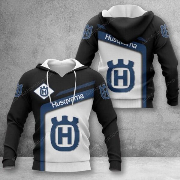 Husqvarna Hoodie Zip Hoodie 3D 3