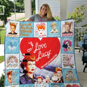 I Love Lucy Quilt Blanket 2