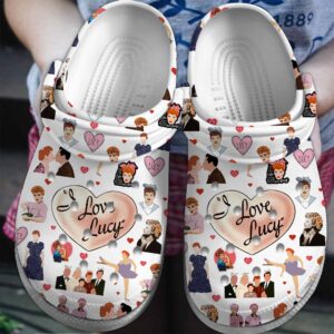 I Love Lucy Crocs 1