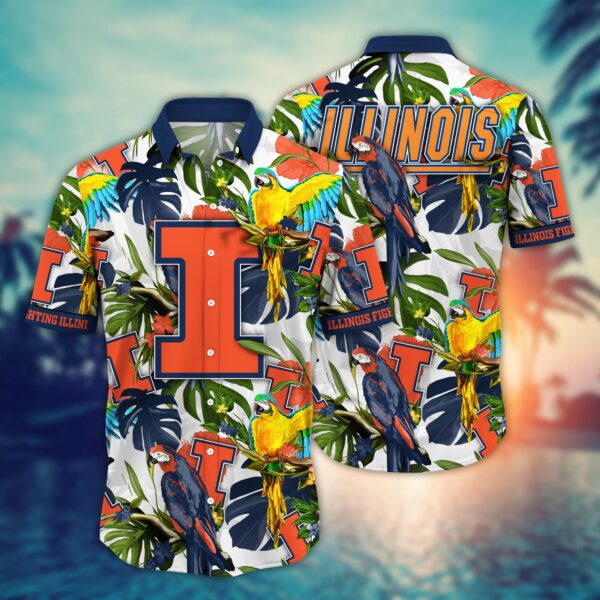 Illinois Fighting Illini Hawaii Shirt 1