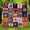 Illinois Fighting Illini Quilt Blanket 2