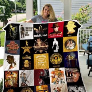 Indiana Jones Quilt Blanket 4