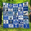 Indiana State Sycamores Quilt Blanket 1