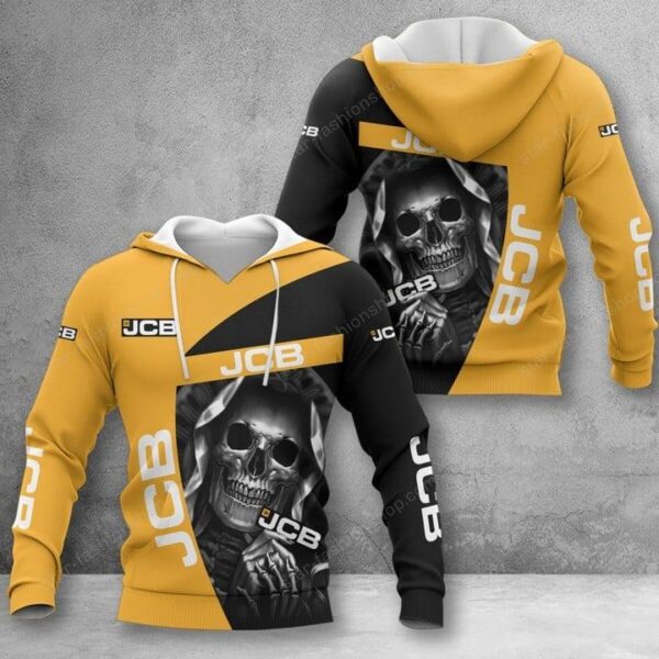 JCB Hoodie Zip Hoodie 3D 2