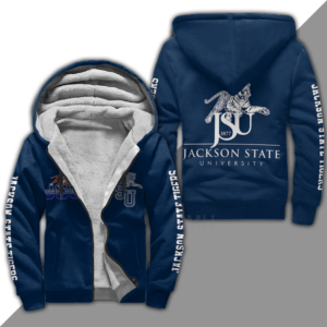 Jackson State Tigers Fleece Zipper Hoodie 1