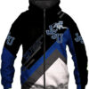 Jackson State Tigers Hoodie Zip Hoodie 3D