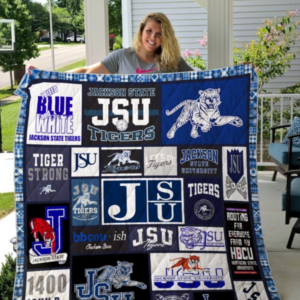 Jackson State Tigers Quilt Blanket