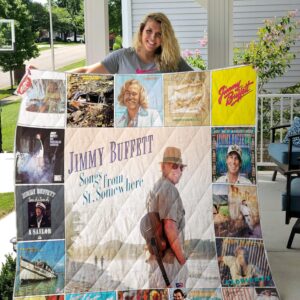 Jimmy Buffett Quilt Blanket 2