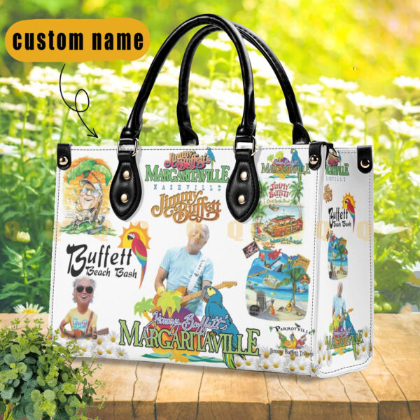 Jimmy Buffett Leather Handbag 1