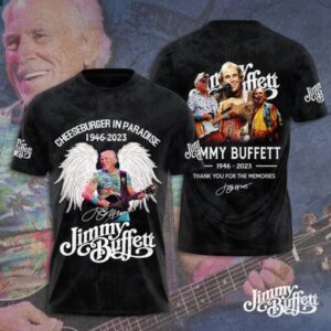 Jimmy Buffett T Shirt 3D